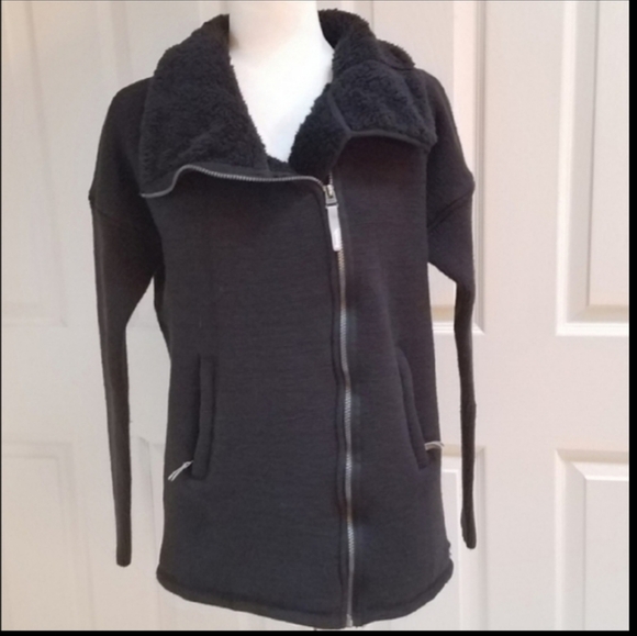 Bench Furry Fleece Lined Asymetrical Jacket - Picture 1 of 16